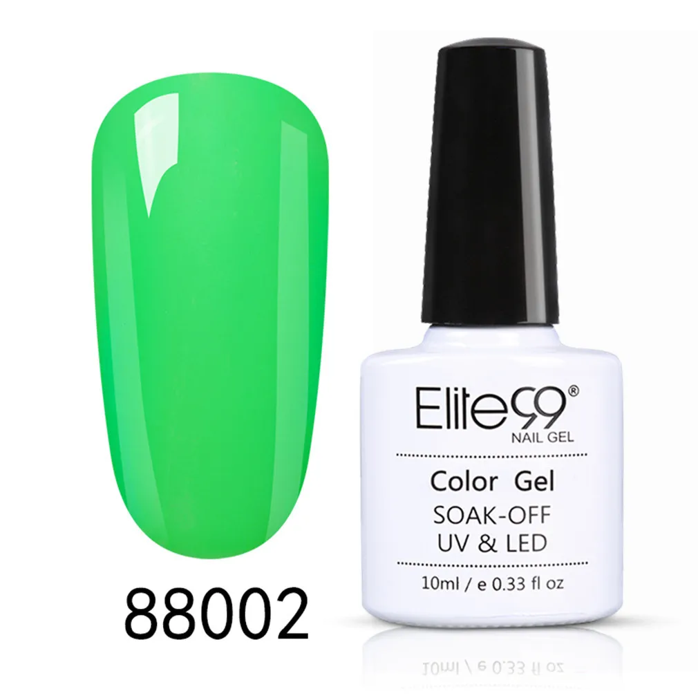88002 Elite99 10 мл сменный Гель-лак для нейл-арта мрамор Halo эффект гель Перманентный лак для ногтей замачиваемый маникюрный гель для ногтей лак - Цвет: 88002