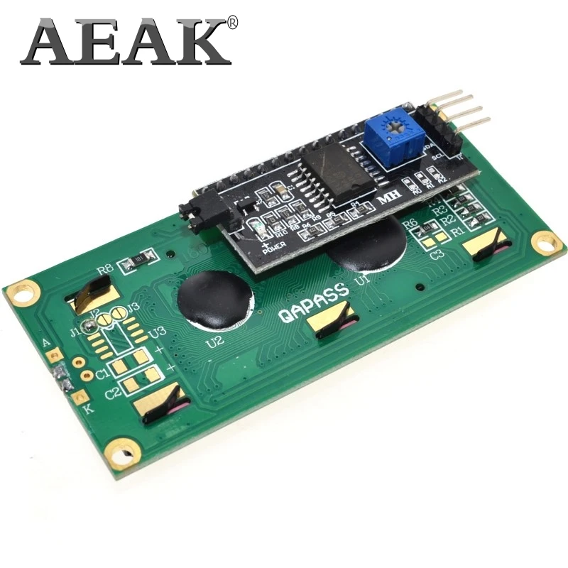 AEAK 1 шт. модуль ЖКД синий экран IIC/igc 1602 для arduino 1602 lcd UNO r3 mega2560 lcd 1602