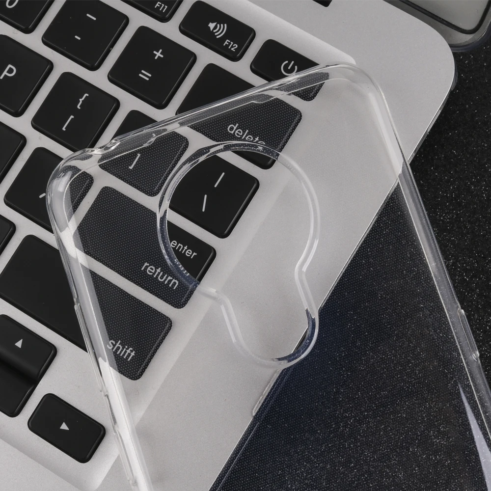 

ROEMI For Nokia 5.3 Fashion Simple Soft Ultra-Thin Soft Silicone Anti-Fingerprint Sweatproof Case Clear