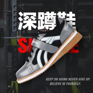 Кроссовки для мужчин, профессиональная спортивная обувь для поднятия тяжестей, кожа для тренировок, нескользящая обувь для тяжелого подъема, спортивные мужские кроссовки