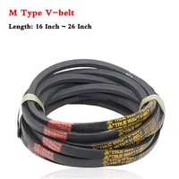 1pcs m section v belt triangle belt m 16inch m 26inch for industrial agricultural equipment