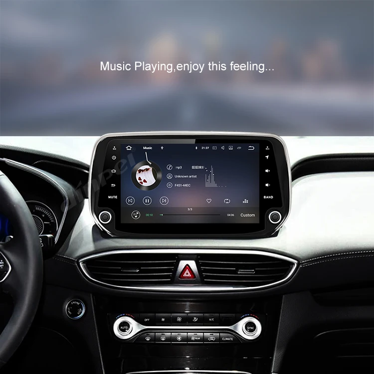 Dinpei " Android 9,0 автомобильный Радио мультимедийный плеер для hyundai Santa Fe santafe автомобильный Радио gps навигация mp5 wifi