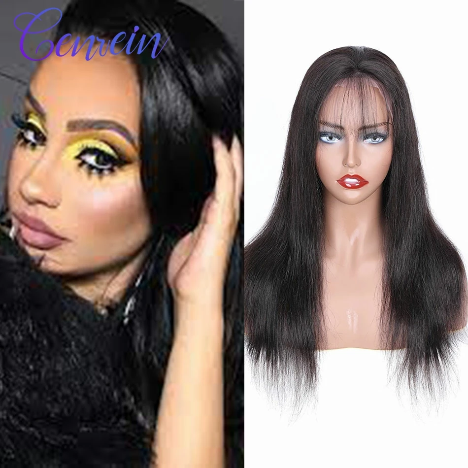 

Парики женские прямые из человеческих волос, 10-30 дюймов, 13x4