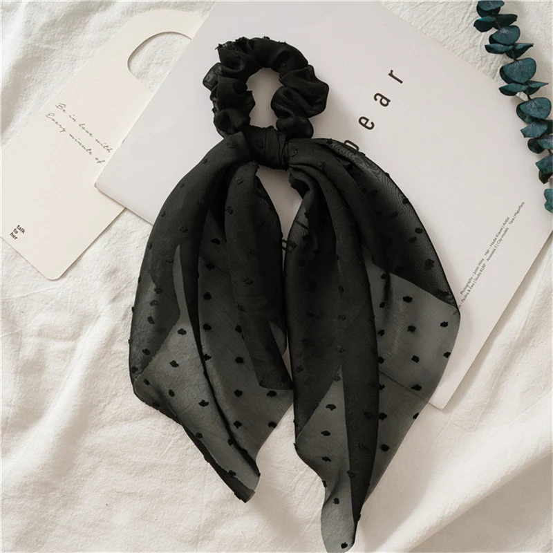 

Seersucker Large Ribbon Hair Ring Thin Section 2021 Border Spring And Summer Color Solid Intestine Fashion Hearbands