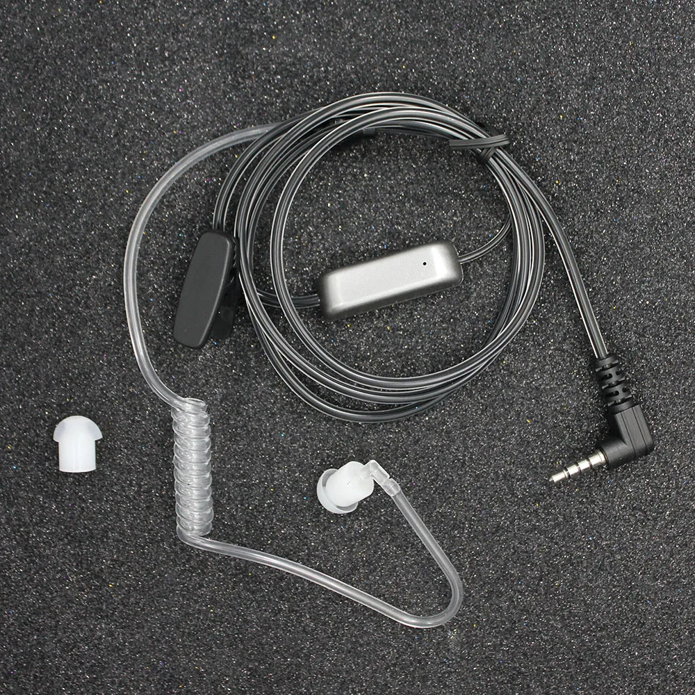 2 шт. AT BFT1 для безопасности гарнитура с воздушной трубкой Акустическая трубка