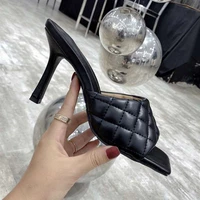2021 summer slip on heel high heels sandals lady pumps classics slip on shoes sexy women party shoes wedding slingbacks sandals