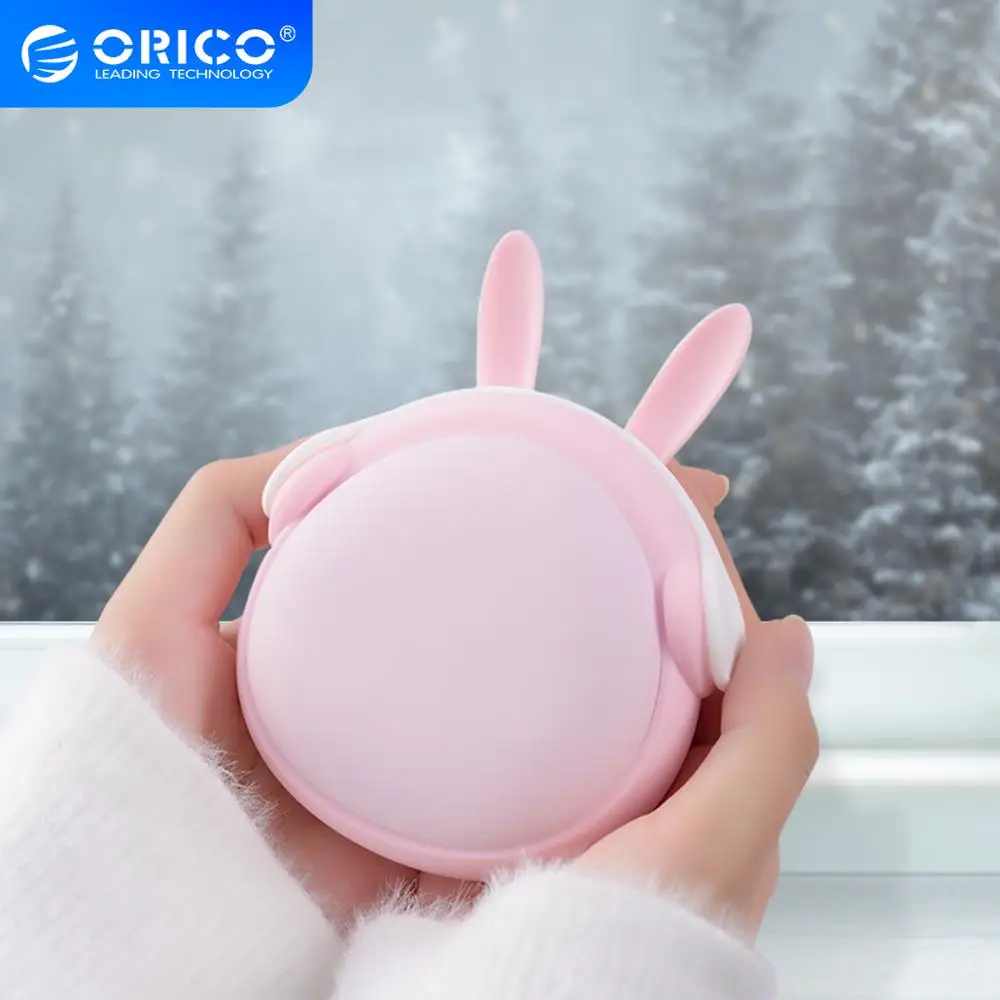 ORICO мини грелка для рук 6000 мА/ч перезаряжаемый карманный обогреватель