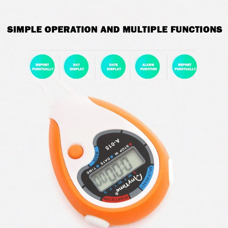 

Stopwatches Multi-Function Sports Competition Stopwatch Training Running Fitness Timer Electronic Digital Stop Watch for Sports