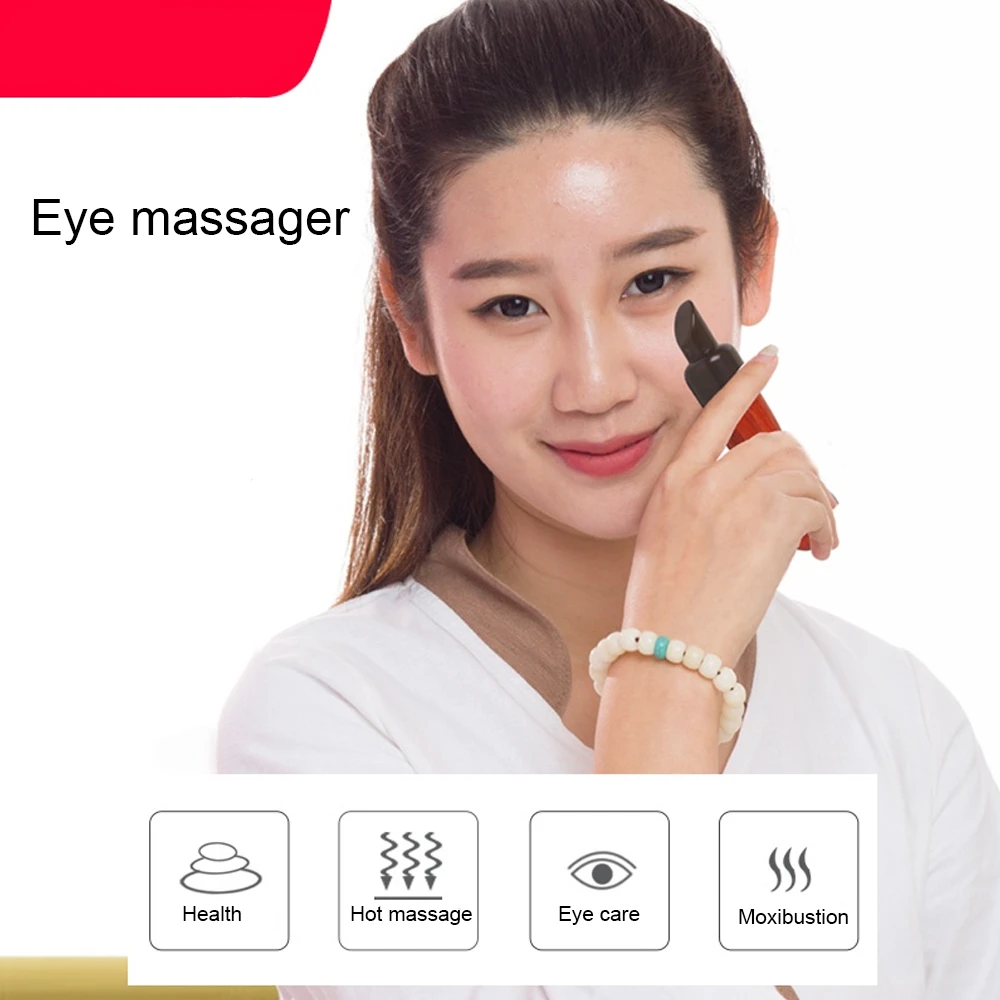 売却 電気天然石マッサージマッサージャー,美容,しわやしわの減少のためのマッサージペン