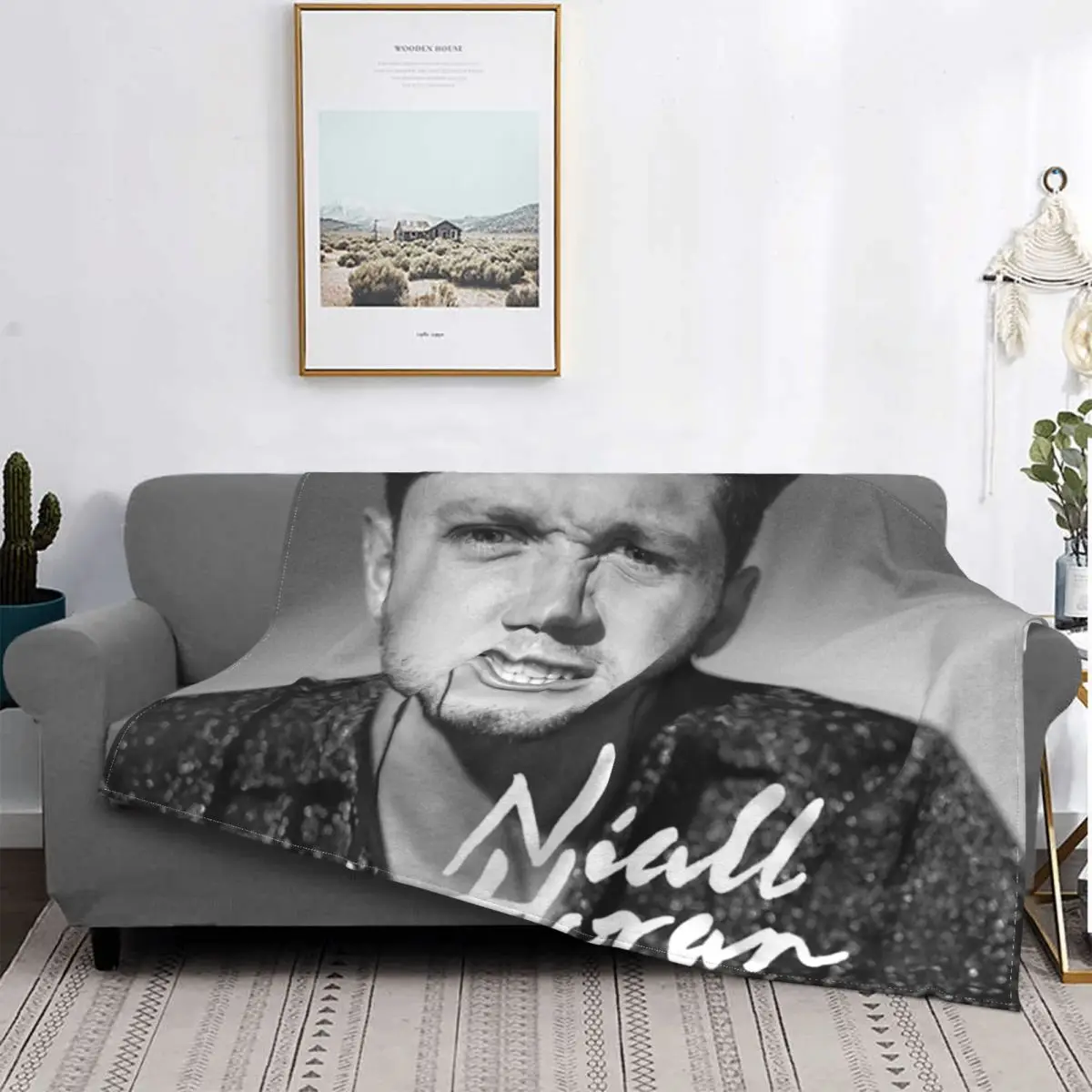 

Sevennal Niall Nice To Meet Blanket Bedspread Bed Plaid Bed Cover Beach Towel Plaid Blanket Blankets And Diapers