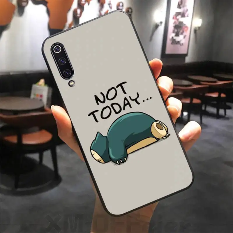 

Snorlax Keep Calm Phone Case For Xiaomi Note Max Mi 3 7 8 9se Redmi 7 7a 8 8t 9 10 Pro Lite Cases Cover