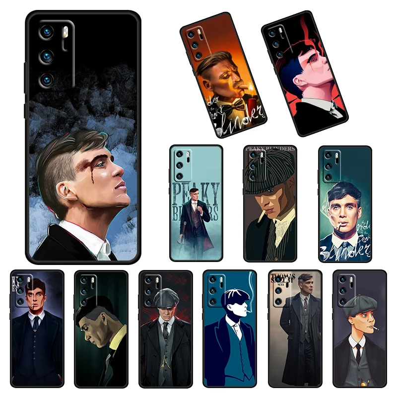

American Gangster Razor Party For Huawei P50 40 30 20 10 9 Lite E Mini Pro 5G 2017 2019 Soft Silicone Black Cover Phone Case