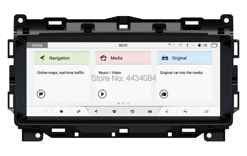Ouchuangbo IPS screen car stereo autoradio for Juguar F-PACE XE 2016-2018 support 1080P octa core 4+64 android 9.0 OS | Автомобили и