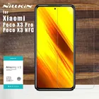 Для Xiaomi POCO X3 NFC F3 M3 Mi 10T Lite 9 9T 8 Pro закаленное стекло Nillkin защита для экрана Redmi Note 10 10s 9s 9 Pro Max K40