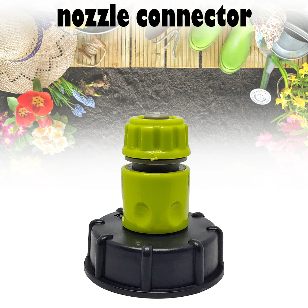 

IBC Tank Tap Adapter Garden Hose Connector Plastic Water Hose Pipe Adapter Replacement Water Tank Fitting Valve Fitting Parts