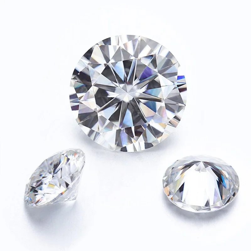 

1pc 100% Real Loose Gemstones Moissanite Stone VVS1 GRA Diamond for Ring moissanit Diamond 0.5 ct D Color Cut Pass Tester Gems