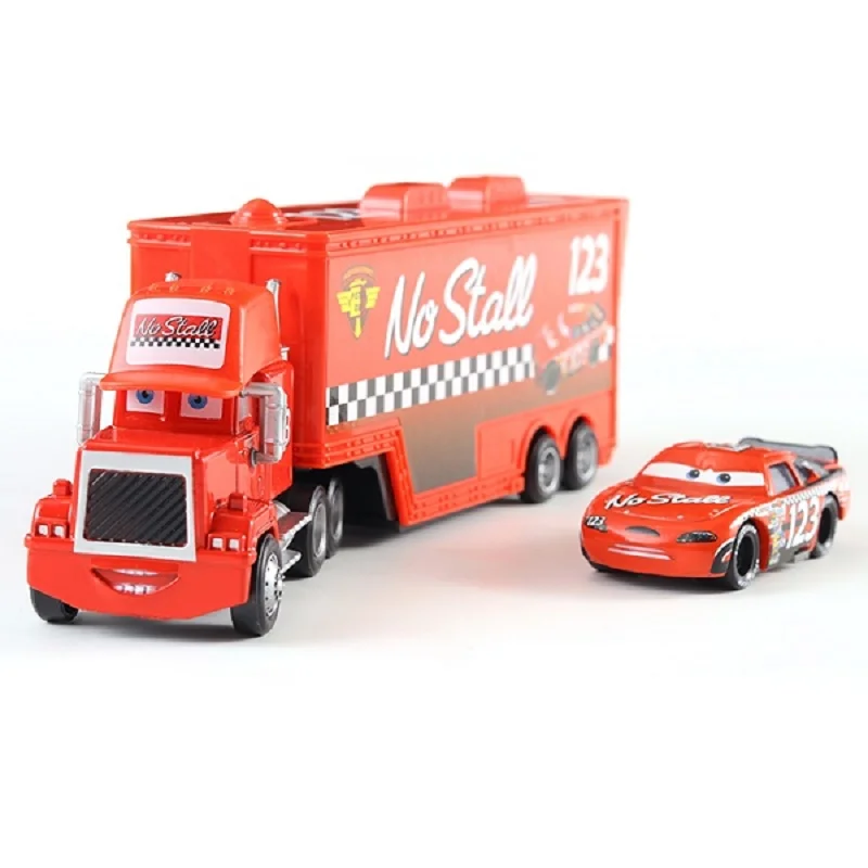 

Disney Pixar Cars 3 2 Toys Lightning McQueen Jackson Storm Mack Uncle Truck 1:55 Diecast Model Car For Children Christmas Gifts