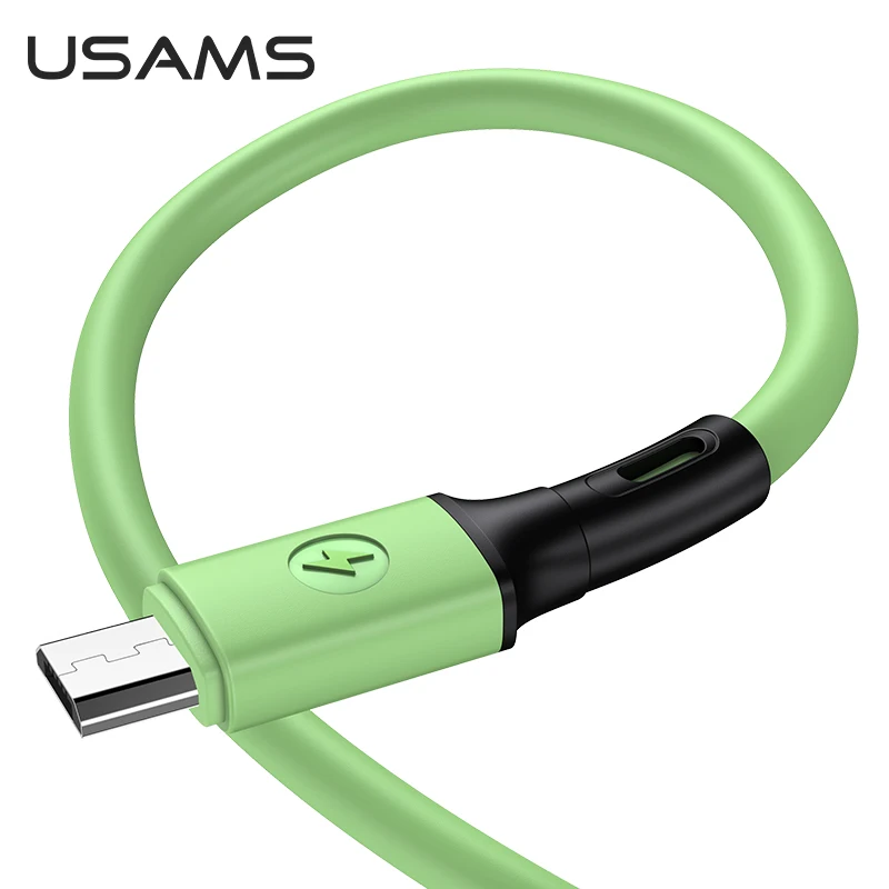 USAMS Usb Cable C Charging Cable For Xiaomi Redmi Note 9 Lightning Cable For iphone 11 Pro max Cable Usb Type C Phone Data Cable