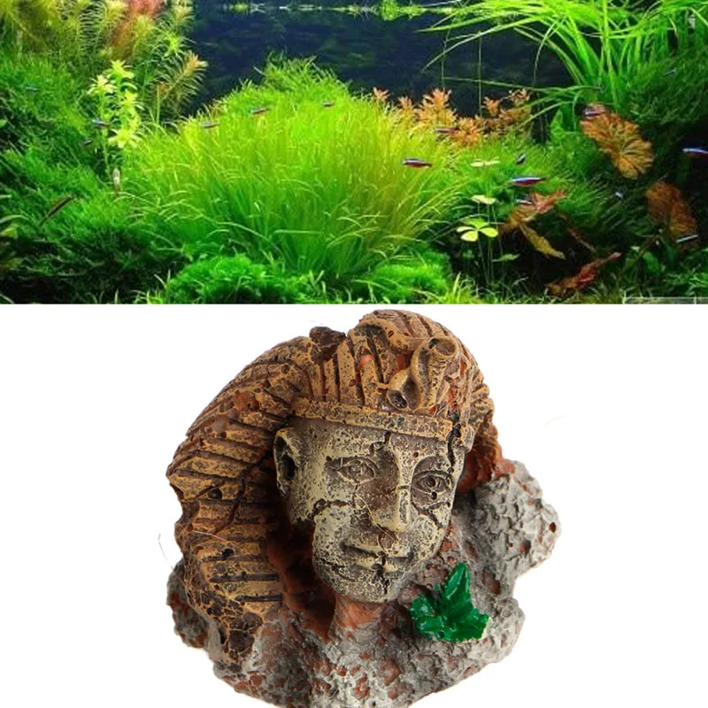 Египетский фараон древние руины сфинкса аквариумное украшение украшение|fish tank