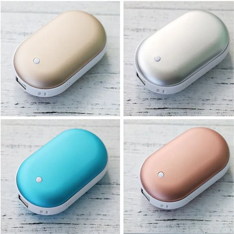 Перезаряжаемый обогреватель для рук 4000 мАч мини подогреватель электрическая