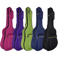 41 inch guitar case waterproof guitar bag backpack 600d oxford acoustic folk guitar gig bag cover with shoulder straps