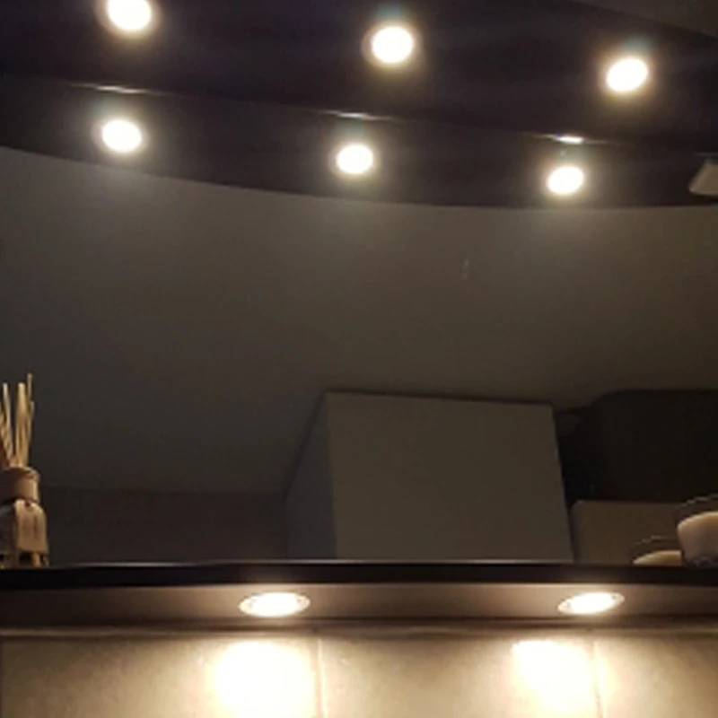 Встраиваемый потолочный светильник для шкафа IP65 светодиодный мини прожектор 3W 12V