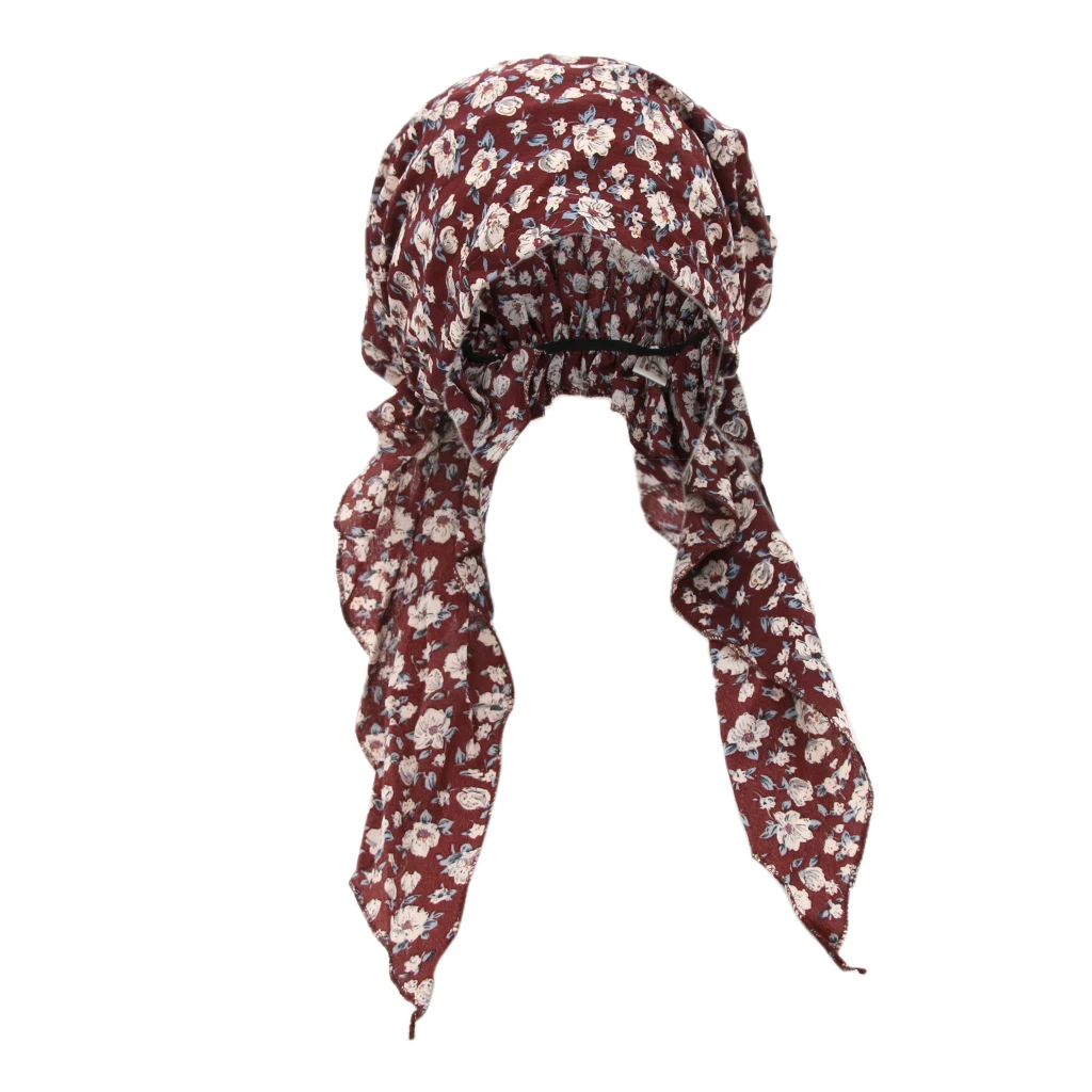 Женский клетчатый Раковый шарф тюрбан головная повязка шапочка шапка женский