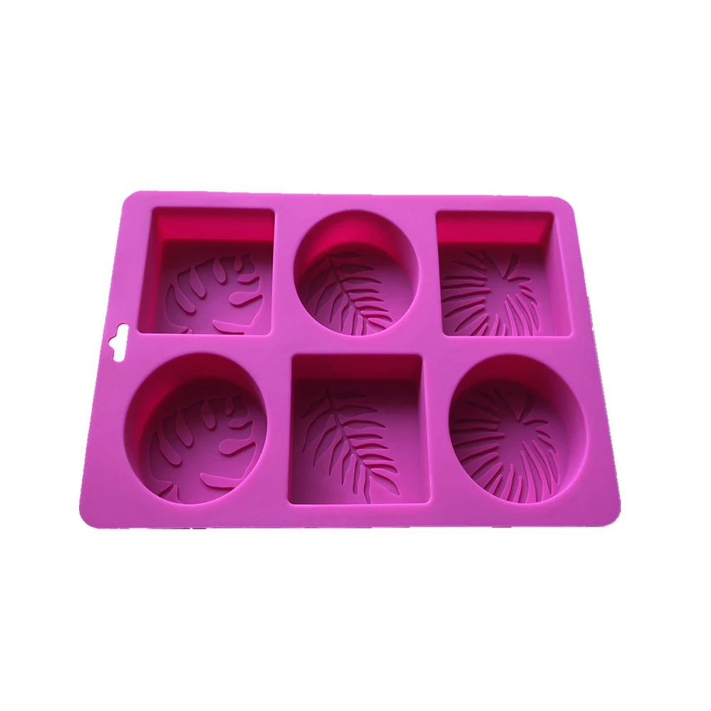 Силиконовая форма для мыла сделай сам изготовления 3D 6 форм овальная зеркальная