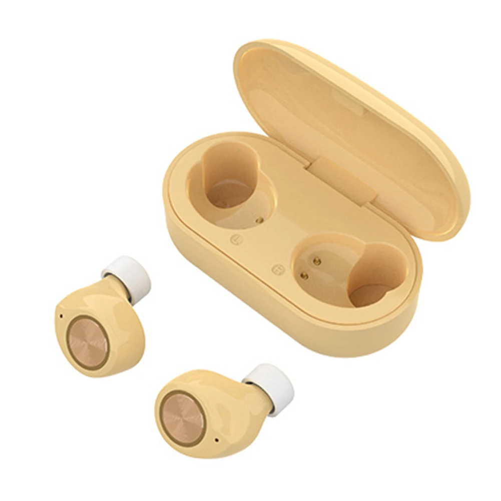 TW60 Mini Bluetooth 5,0 Беспроводные наушники-вкладыши спортивные наушники с двойным микрофоном bluetooth-наушники