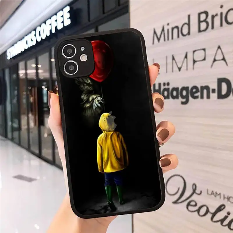 

it a coisa trailer Phone Case For iphone 12 11 8 7 plus mini x xs xr pro max matte transparent cover