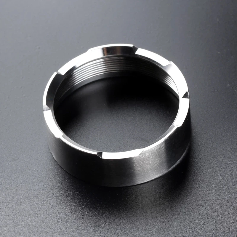 

Conovy Stainless Steel Bezel for C8 and C8+ M21A Flashlight for Camping Hunting Fishing Linterna Led Torch Light C8 Plus Latarka