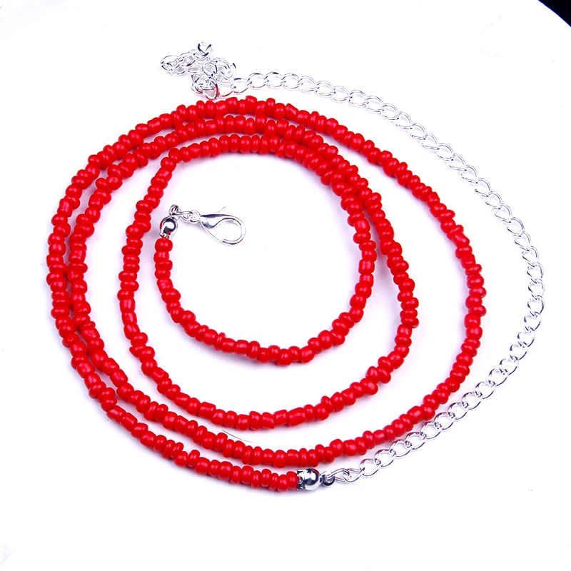 Новый красочный бисер StoneFans цепочка на талию ювелирные изделия для женщин