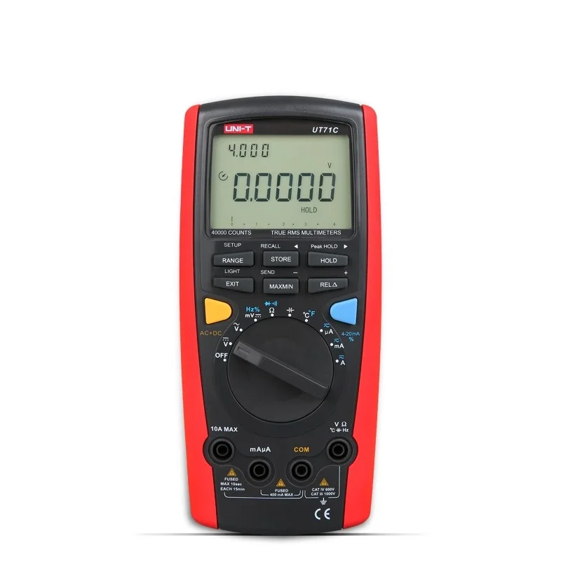 UNI T UT71C Высокоточный интеллектуальный цифровой мультиметр Автоматический