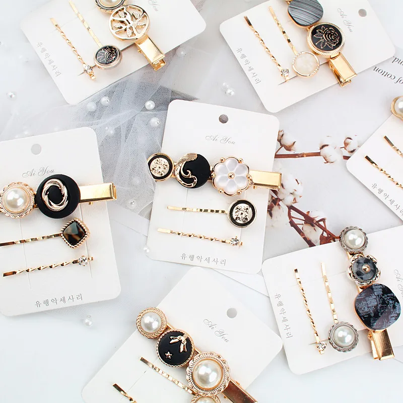 Женские заколки для волос 3 шт. в Корейском стиле| |