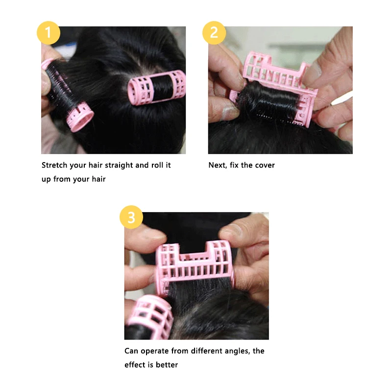 12 шт. пластиковые DIY Волшебные Спиральные бигуди, не нагреваются, не зажимаются, ролик для волос, для укладки волос, портативный парикмахерский инструмент, домашний бигуди