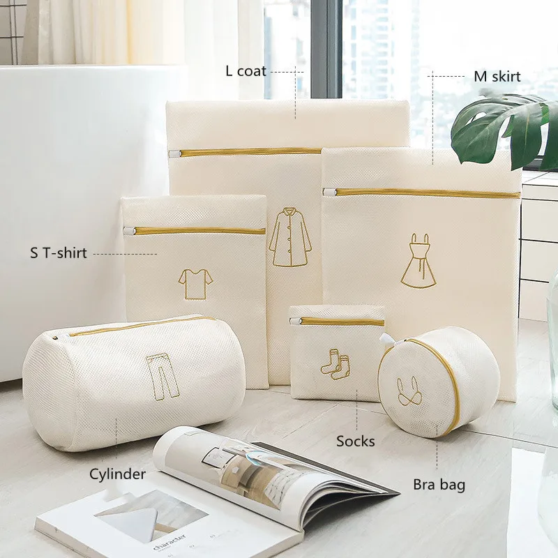 

Полиэстер сетчатый мешок для стирки