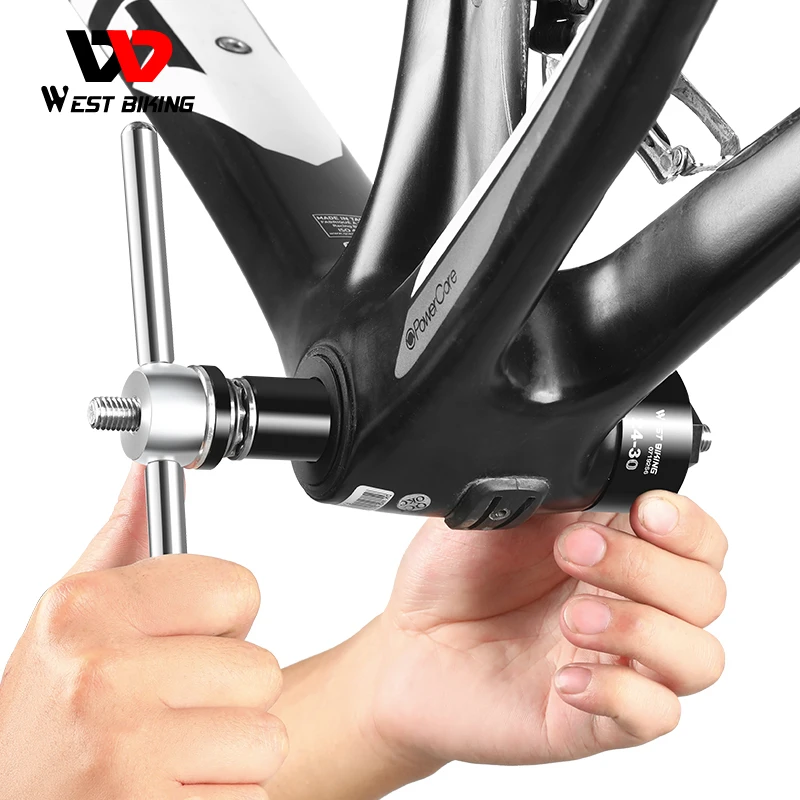 

WEST BIKING Road Bicycle Bottom Bracket Bearing Remove Install Tool Bike BB Press Fit 24mm 30mm BB86 BB30 BB92 PF30 Repair Kit