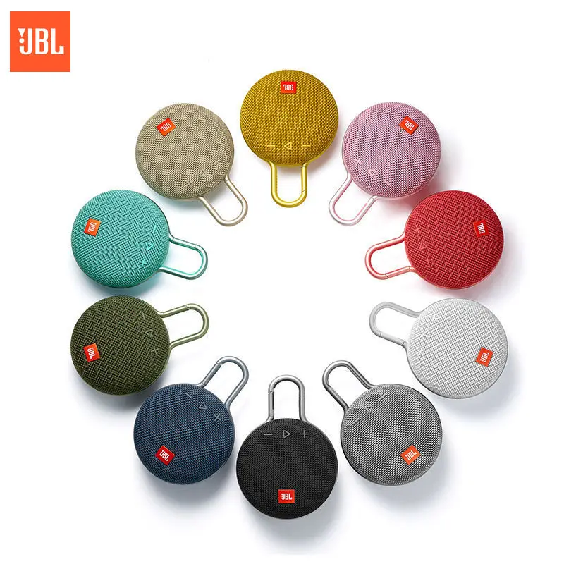 

JBL Clip3 Wireless Music Box Three Generations IPX7 Waterproof Wireless Bluetooth Speaker Music Portable Outdoor Mini Subwoofer
