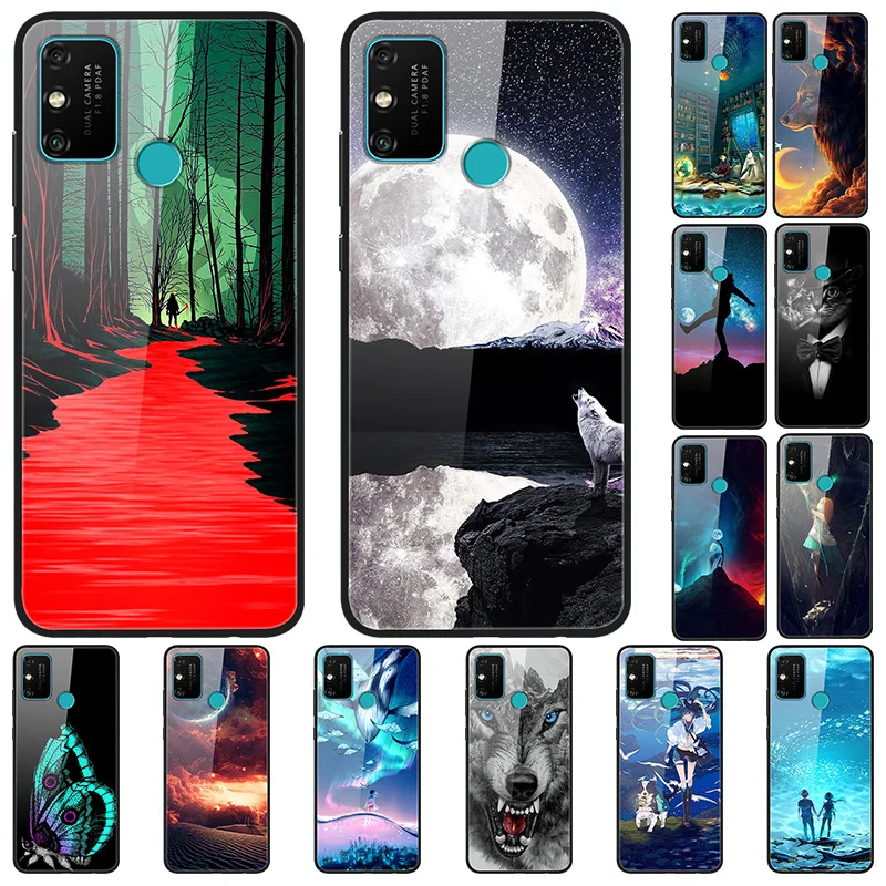 

Glass Case For Honor Changwan 9A Phone Case Phone Shell Back Cover Series 3