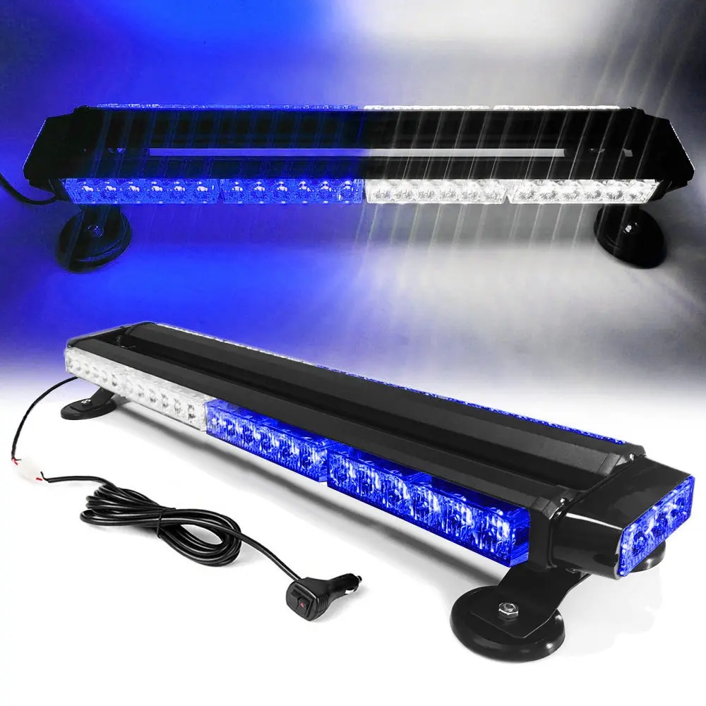 

Car Accessories Led Light Bar 12V Strobe White Waterproof Led Bar Car Combo Working Light 54Leds For Jeep Warning Trunk Strobe