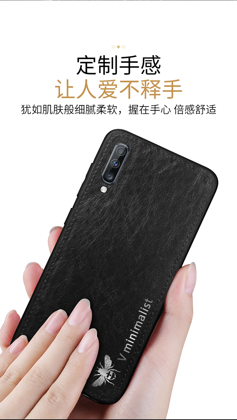 Чехол для samsung Galaxy A70 A60 A50 A30 A20 A10 роскошный винтажный кожаный магнитный автомобильный чехол для samsung M10
