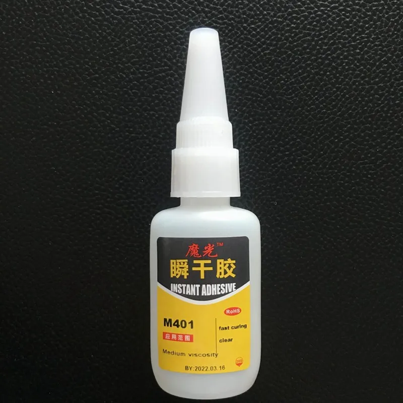 

Быстросохнущий пластмассовый металл, быстросохнущий клей 401, 20 г