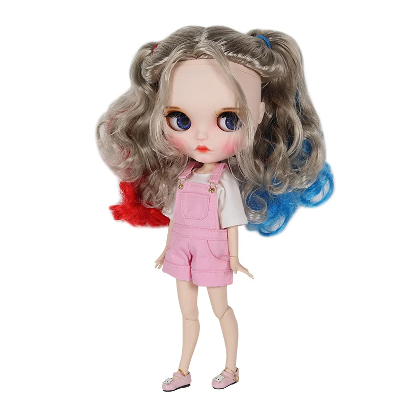 Кукла Blyth ICY DBS с белыми кожаными суставами красочные волосы расписанные вручную