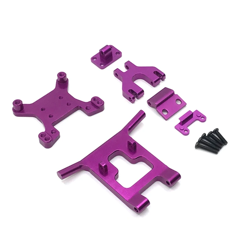 

for Wltoys 124018 1/12 RC Car Parts Metal Front Bumper Shock Absorber Tower Mount Upgrade Accessories