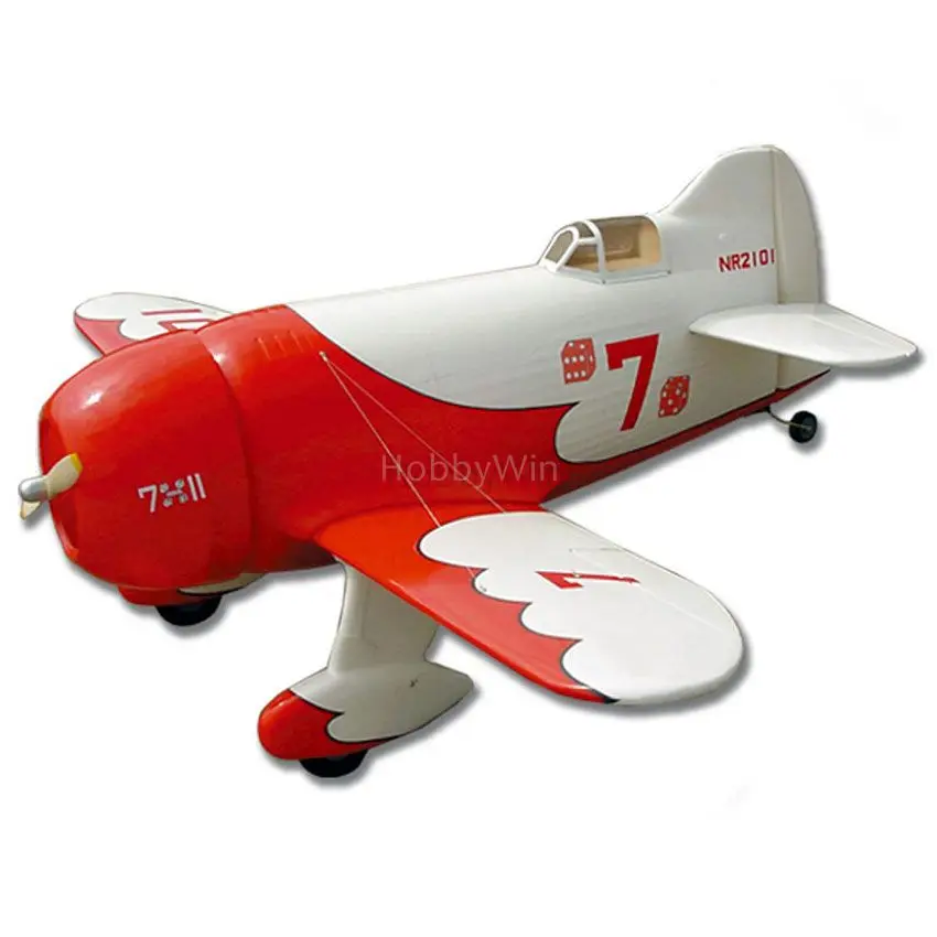 Gee Bee 1036 мм ARF без электрической части RC модель самолета Sporter Стекловолоконный