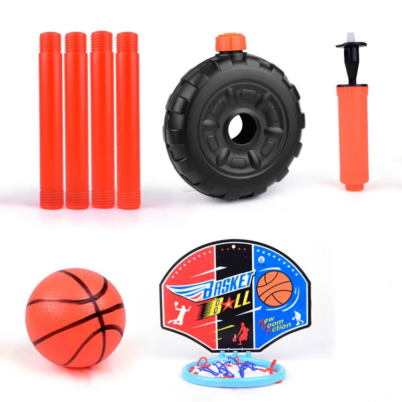 Детский Баскетбол обруч лифт насос баскетбол Портативная сумка родитель-ребенок
