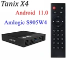 ТВ-приставка Tanix X4 Android 2,4 Amlogic S905X4 4 ГБ 32 ГБ 64 ГБ