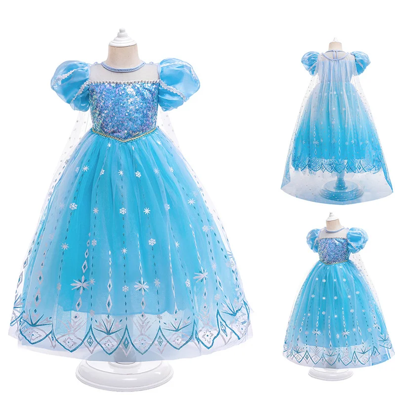 

Dresses For Girls Princess Costume Kids Performance Clothes Birthday Dress Up Party Gown Children Carnival Cosplay Tutu Dress