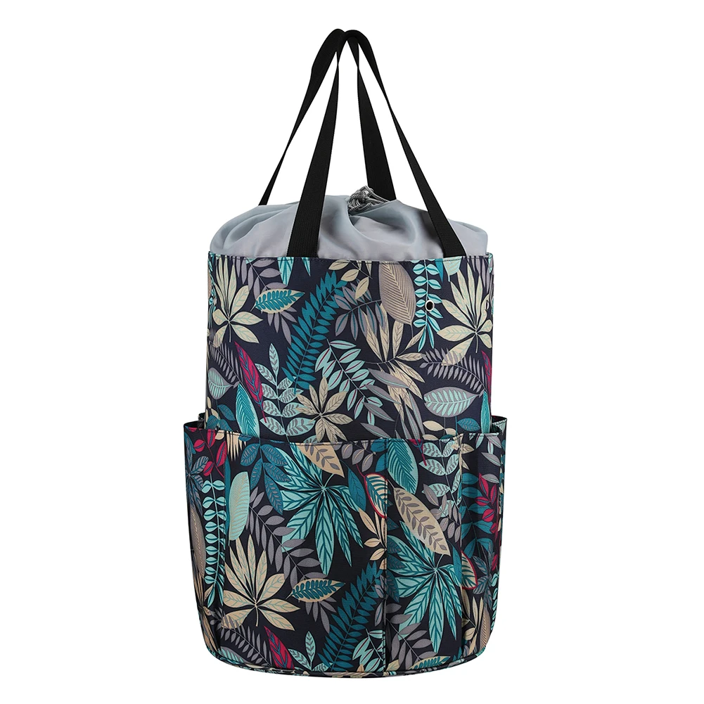 Синий с принтом Многофункциональный Вязание сумка DIY Швейные инструмент чехол