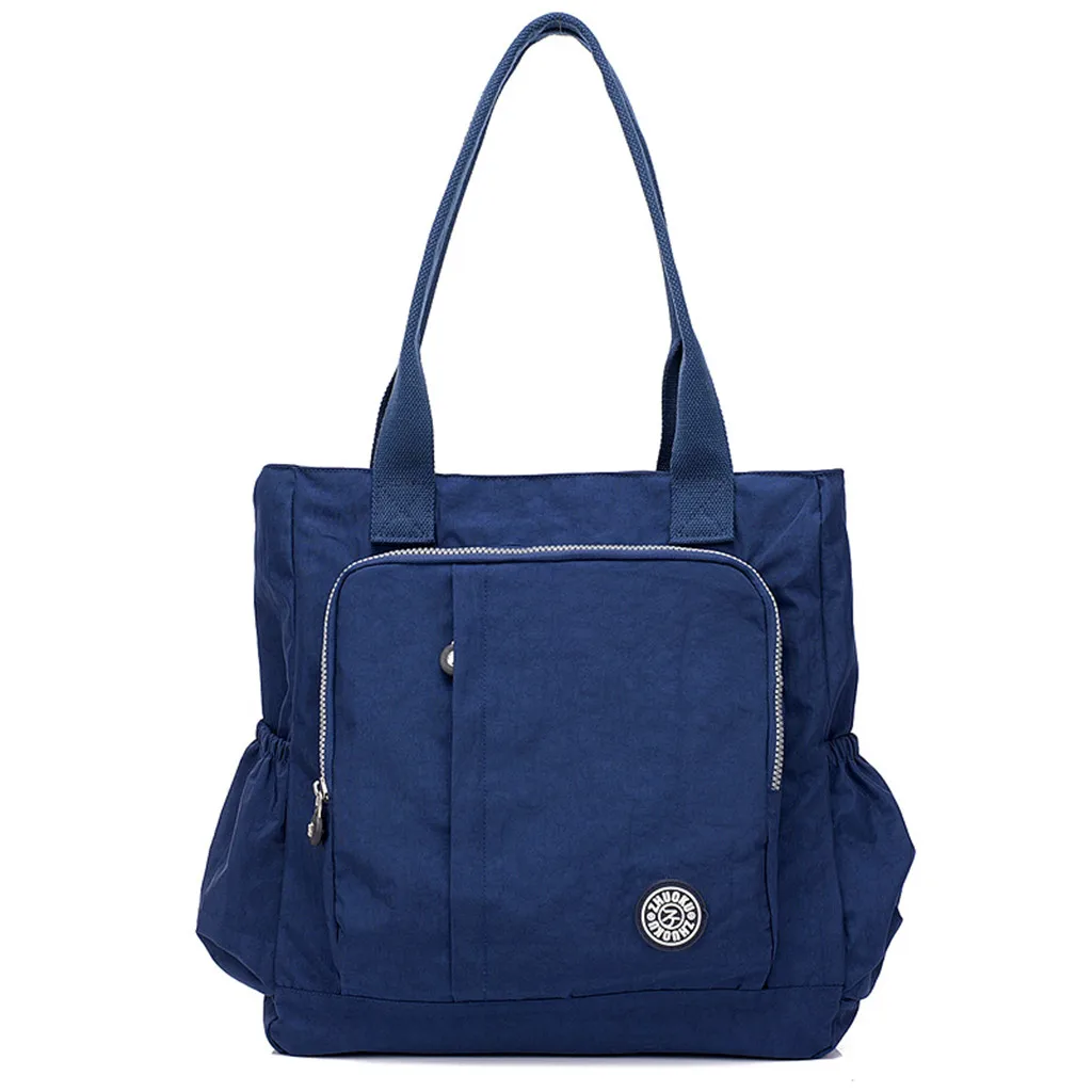 Женская нейлоновая сумка-мессенджер с несколькими карманами через плечо дамская